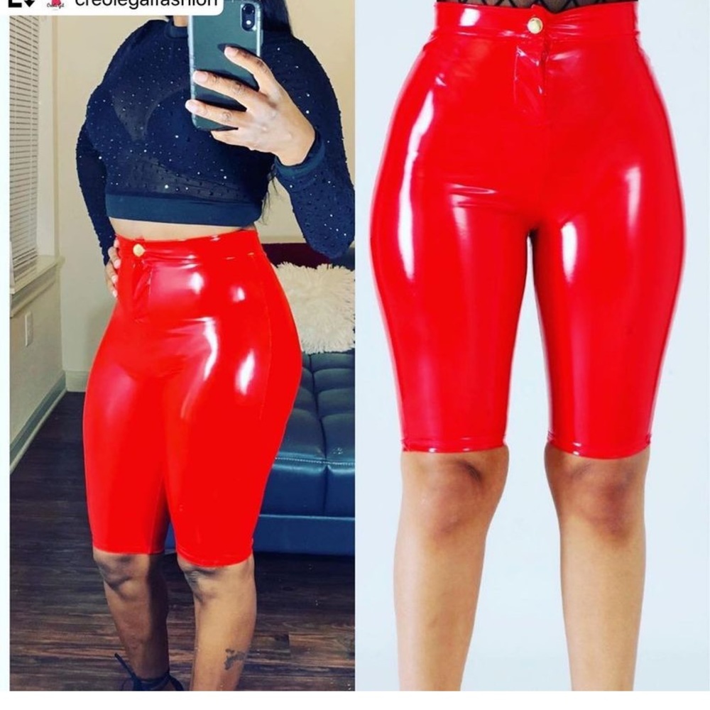 Redd Hott vinyl shorts